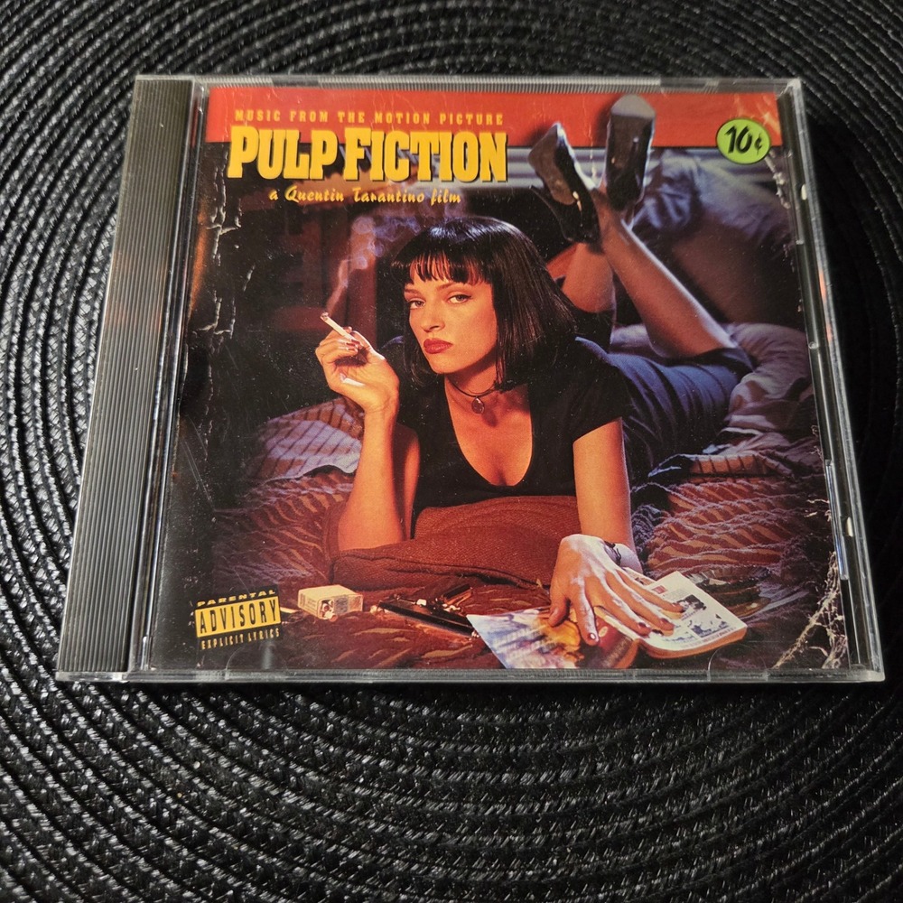 Pulp Fiction Soundtrack CD 1994 MCA Quentin Tarantino Movie Score Vintage 90s